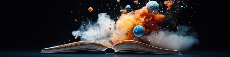 Poster - Cosmic Literary Odyssey Immersive STEAM Education Visualization Exploring Knowledge Boundaries through Augmented Imagination and Stellar Narrative Expansion