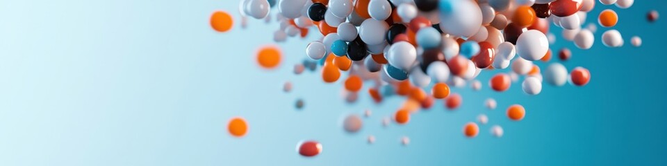 Poster - Molecular Motion Dynamics Cutting-Edge Pharmaceutical Innovation Visualizing Precision Drug Dispersal in Immersive Particle Visualization Technology