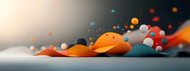 Poster - dazzling light waves amplifying as they flow through the components of the optical amplifier creatin