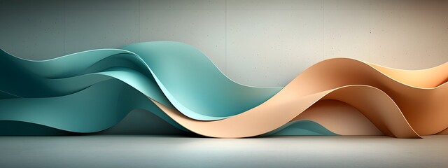 Poster - hypnotic cobalt hued digital currents surging through a sleek minimalist environment exemplifying th