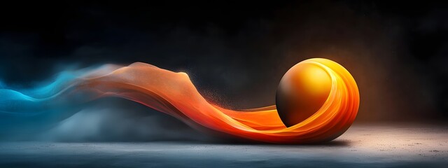 Poster - luminous energy orb pulsing with radiant light emanating from an advanced optical amplifier system d