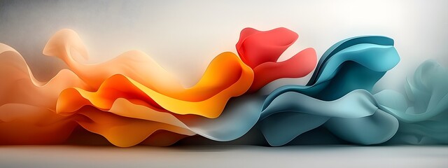 Poster - prismatic light manifold shimmering optical cascades of radiant chromatic vortices undulating quantu