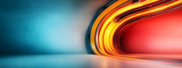 Poster - Pulsing radiant energy beams converging within the complex mechanisms of an optical amplifier device