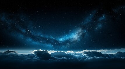 Wall Mural - Cosmic wonders of the universe a celestial journey through the night sky observing the milky way and beyond