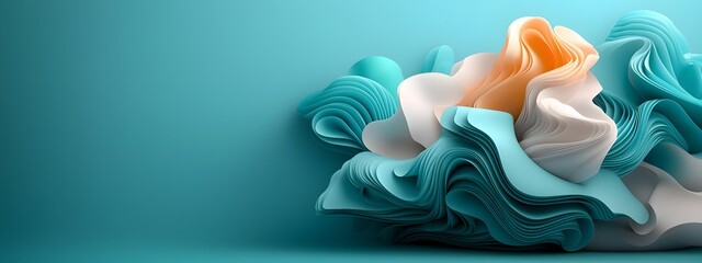 Poster - Captivating algorithmic waves surging across a stark monochrome digital plane showcasing mesmerizing data streams and evocative synthetic patterns