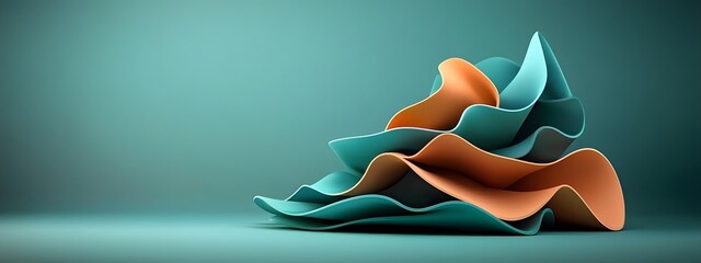 Poster - Mesmerizing oscillating digital waves in a dramatic chiaroscuro backdrop capturing the relentless momentum of innovative technological frameworks and cinematic retrofuturistic visuals
