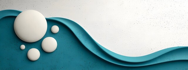 Poster - Oscillating cerulean digital ripples traversing a stark monochrome backdrop symbolizing the ceaseless progression of modern systems and information