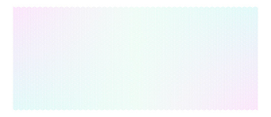 Guilloche pattern. Vector background with cheque watermark for certificate, diploma and currency design. Watercolor texture for chevrons in soft color for gift voucher, ticket, check, money, banknote
