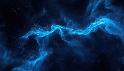 Wall Mural - Abstract cosmic nebula