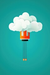Poster - Cloud security gateway guarding a digital voting management system