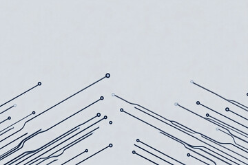 Poster - Digital Circuitry: An abstract image of intricate digital circuitry, suggesting the complex interconnectedness of technology and data flow.