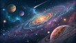 © samia - planet in space