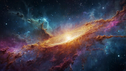 galaxy in space