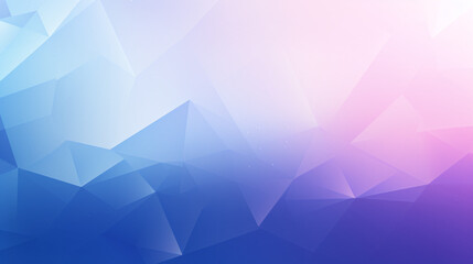 Fototapete - A simple gradient background in blue and purple with a few geometric elements, creating a modern look.