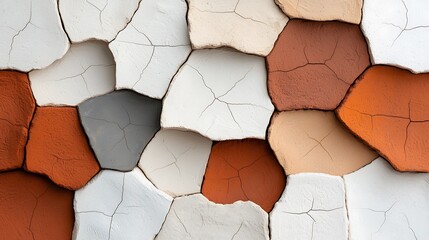 Poster - Stone mosaic texture background