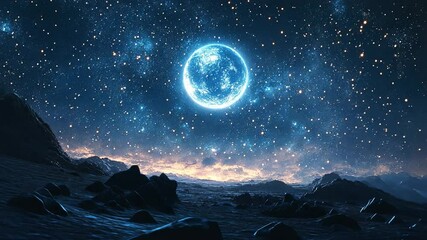 Wall Mural - 宇宙の銀河