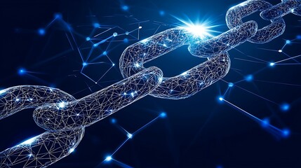 Poster - Abstract digital chain network