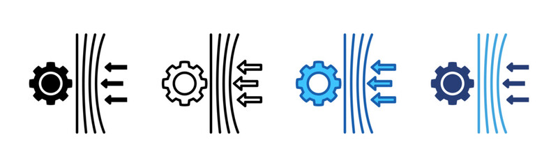 Poster - Resilience icon sheet multiple style collection