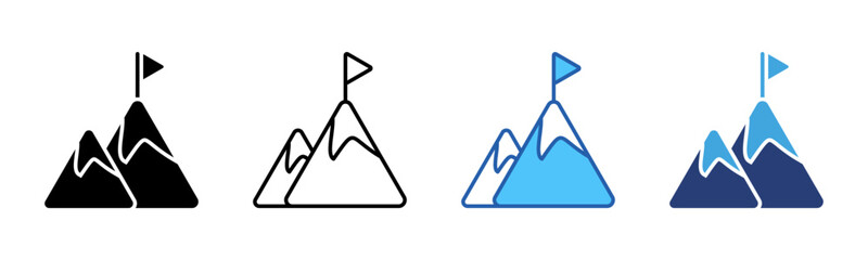 Poster - Goal  icon sheet multiple style collection
