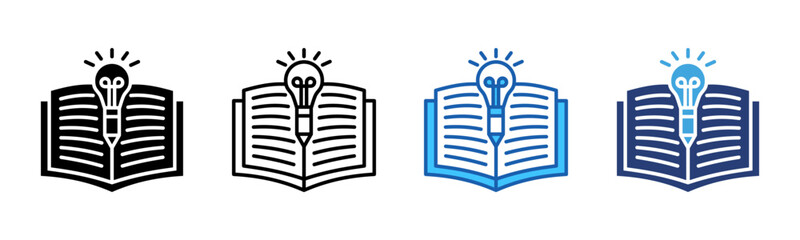 Poster - Theory icon sheet multiple style collection