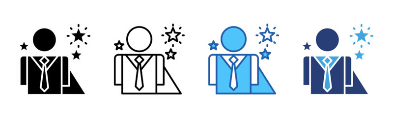 Poster - Role Model icon sheet multiple style collection
