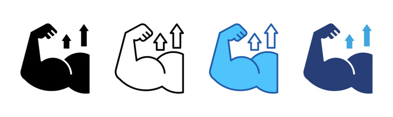 Poster - Strong icon sheet multiple style collection