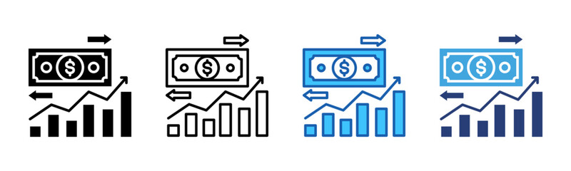 Poster - Transaction icon sheet multiple style collection