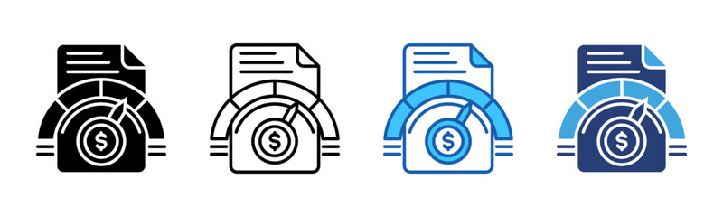 Poster - Performance icon sheet multiple style collection