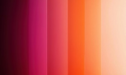 Poster - Abstract color gradient background showcasing smooth transitions from purple to vibrant light orange tones.