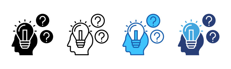Poster - Consideration icon sheet multiple style collection