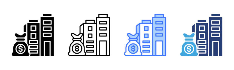 Poster - Asset icon sheet multiple style collection