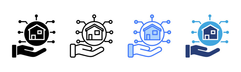 Poster - Property icon sheet multiple style collection