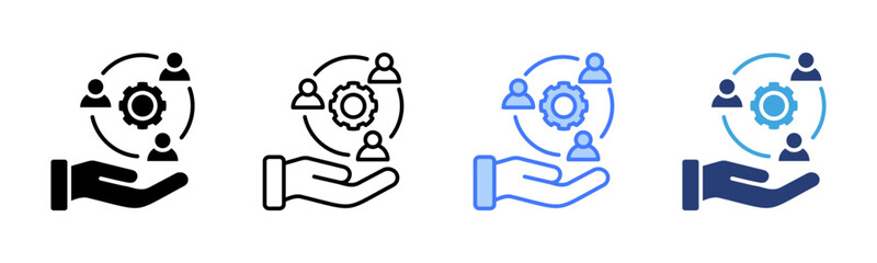 Poster - Resources icon sheet multiple style collection