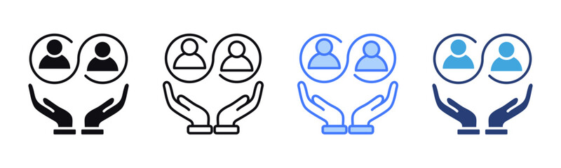 Poster - Inclusive icon sheet multiple style collection