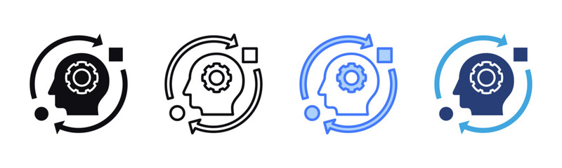 Poster - Adaptability icon sheet multiple style collection