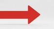 © Minhkhanh - Red arrow on white background