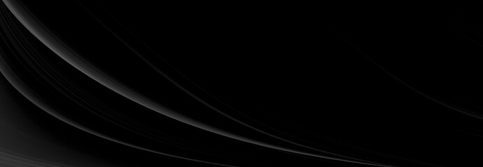 Leinwandbilder - abstract black and silver are light gray with white the gradient is the surface with templates metal texture soft lines tech diagonal background black dark sleek clean modern.