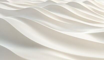 Aufkleber - Abstract white wavy texture background, indoor shot