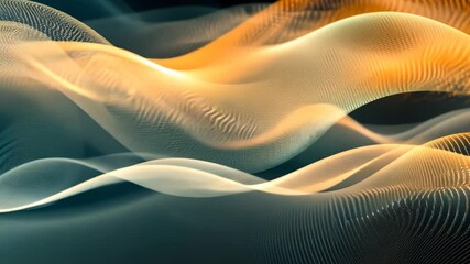 Poster - Flowing patterns of light create an enchanting display of color and movement in a digital artwork inspired by nature’s beauty