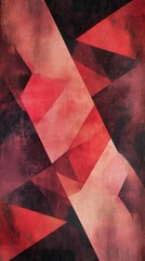 Poster - Textured geometric pattern in deep shades creating dynamic visual interest suitable for modern decor