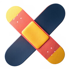 colorful bandage for emergency healthcare needs