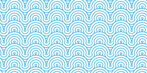 Poster - overlapping pattern minimal diamond geometric waves spiral transparent and abstract circle wave line