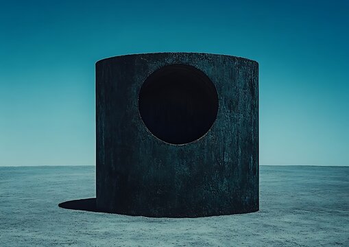 Abstract Cylinder on Concrete