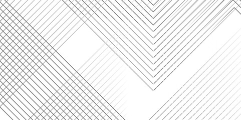 Poster - vector gradient gray line abstract pattern transparent monochrome striped texture, minimal square li