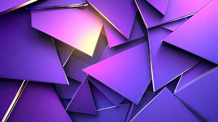 Poster - Abstract purple gradient background with a futuristic glow, minimal and modern.