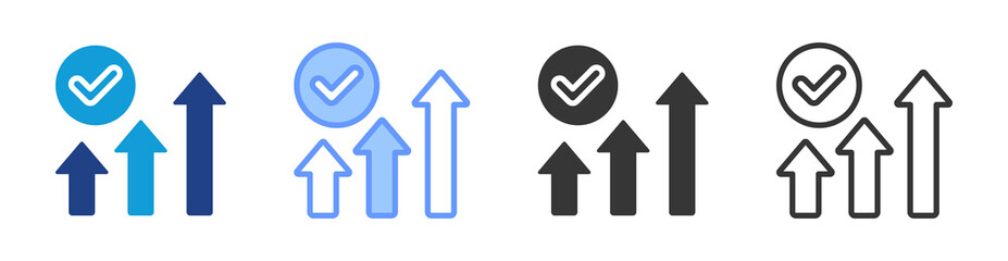 Poster - Improve Phase icon set multiple style collection