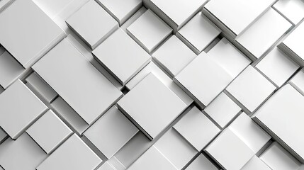Poster - Minimalist white surface with fine criss-cross metallic textures, creating a sleek and modern background.