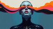 © Photobank - surreal portrait of blindfolded woman