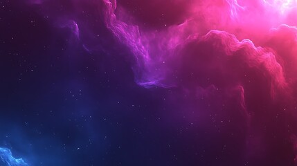 Wall Mural - cosmic nebula background with stars and colorful clouds in deep space for sci-fi projects