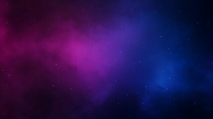 Wall Mural - abstract nebula cosmic space background with stars and clouds. purple blue galaxy backdrop